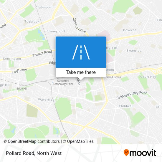 Pollard Road map
