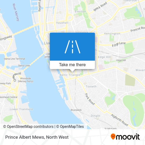 Prince Albert Mews map