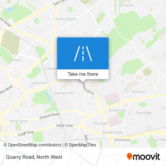 Quarry Road map