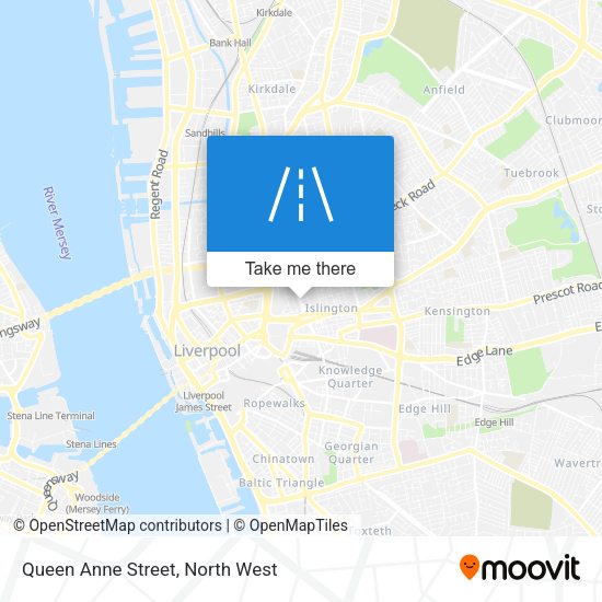 Queen Anne Street map