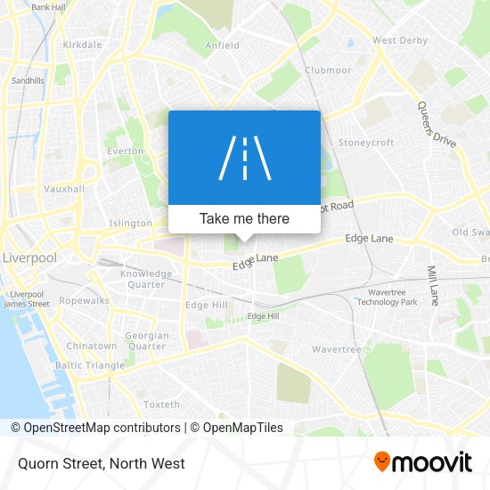 Quorn Street map