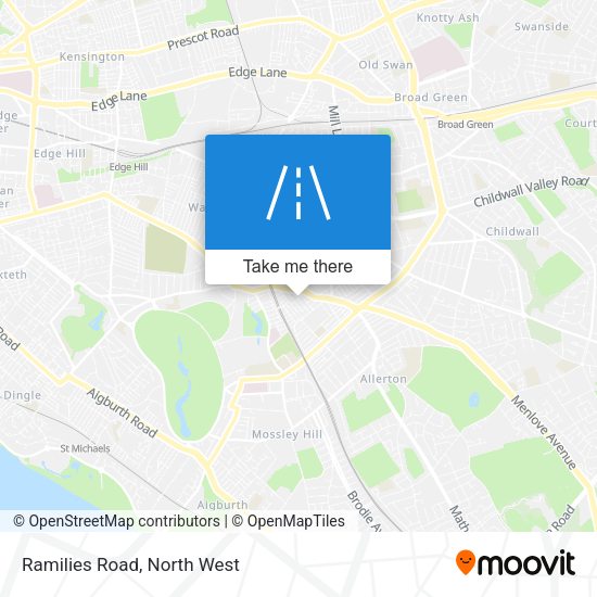 Ramilies Road map