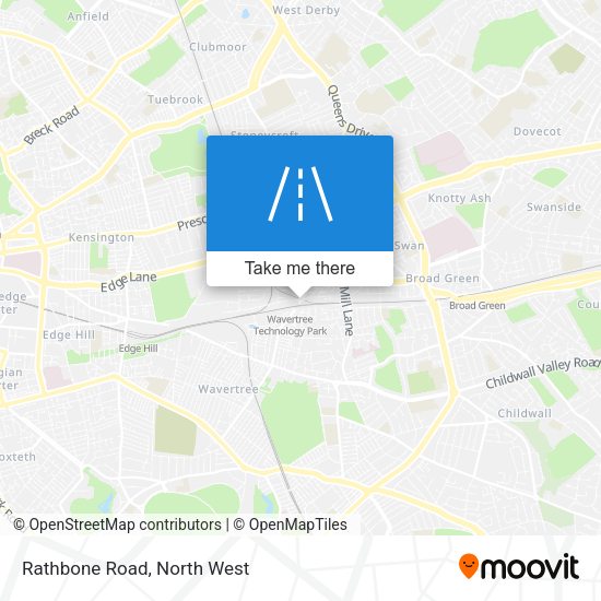 Rathbone Road map