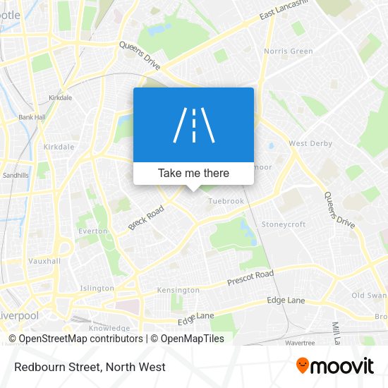 Redbourn Street map