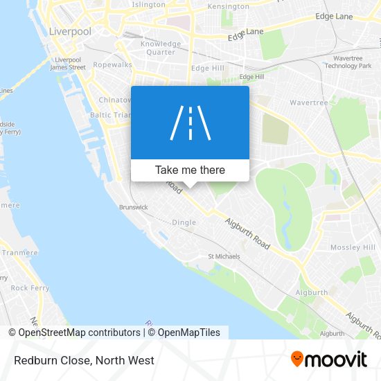 Redburn Close map