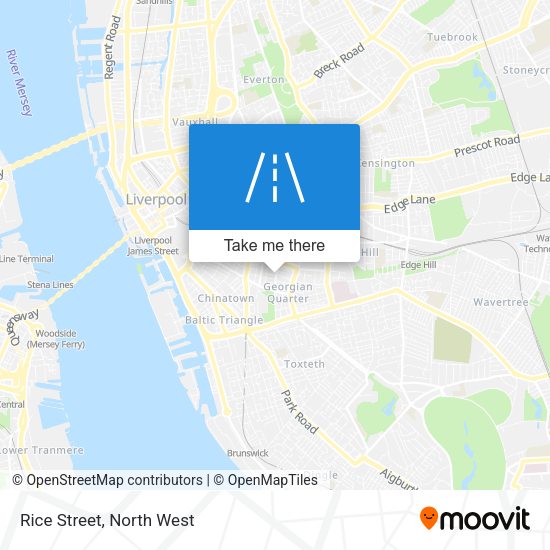 Rice Street map