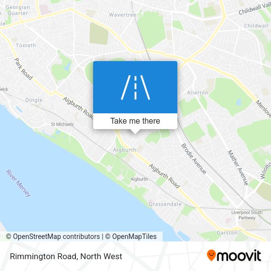 Rimmington Road map