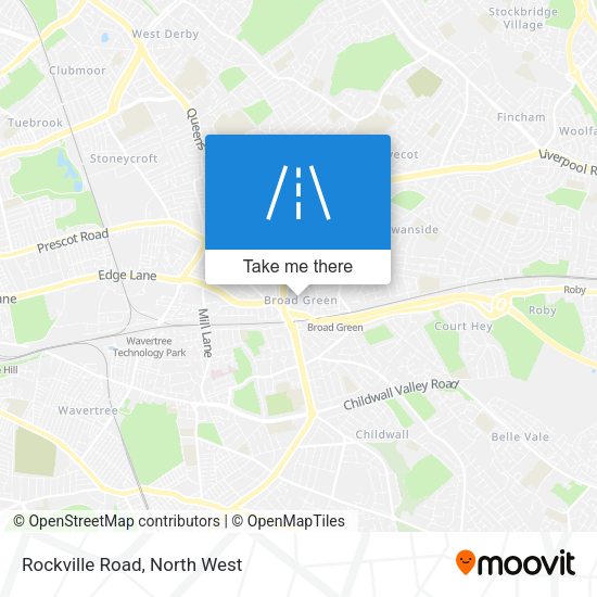 Rockville Road map