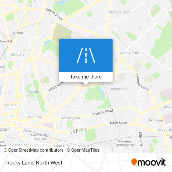 Rocky Lane map