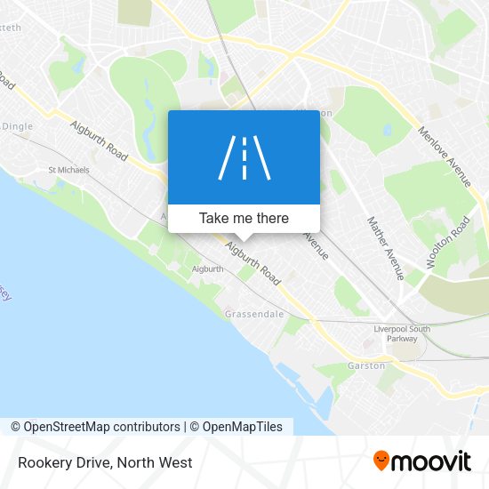 Rookery Drive map