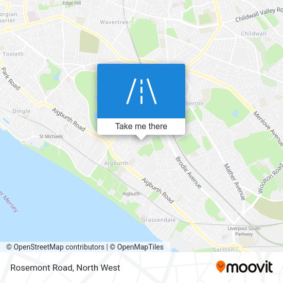 Rosemont Road map