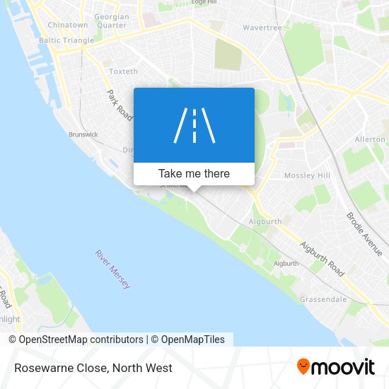 Rosewarne Close map