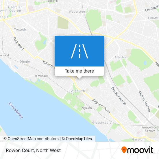 Rowen Court map