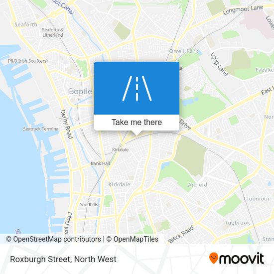 Roxburgh Street map