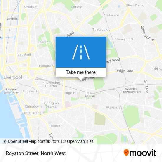 Royston Street map