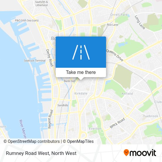 Rumney Road West map