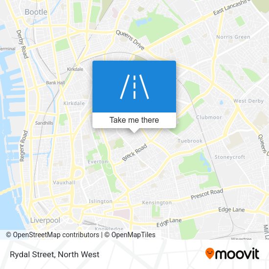 Rydal Street map