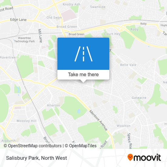 Salisbury Park map