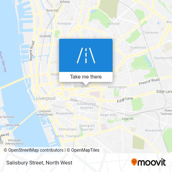Salisbury Street map