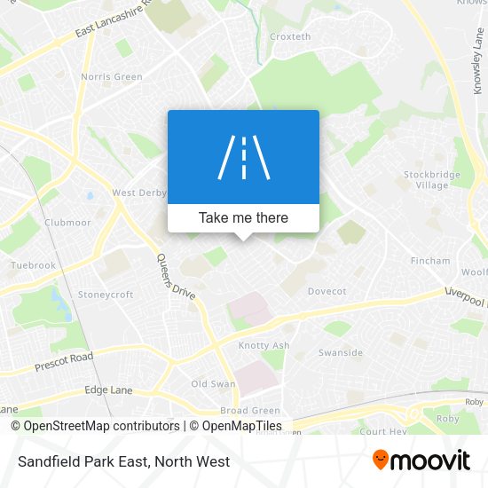 Sandfield Park East map