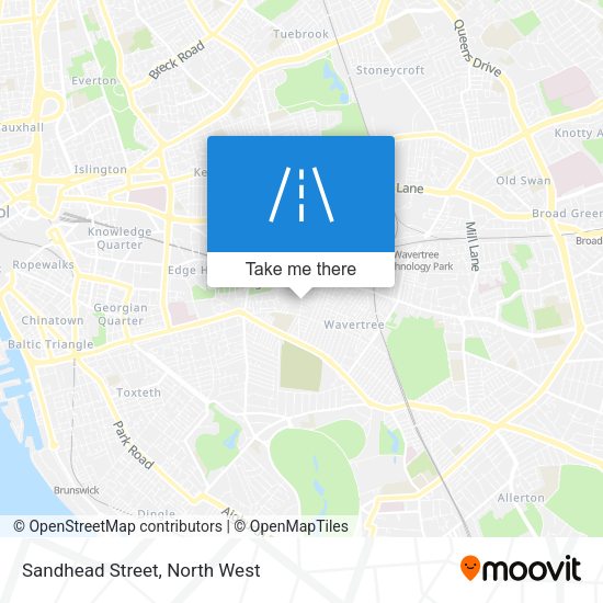 Sandhead Street map