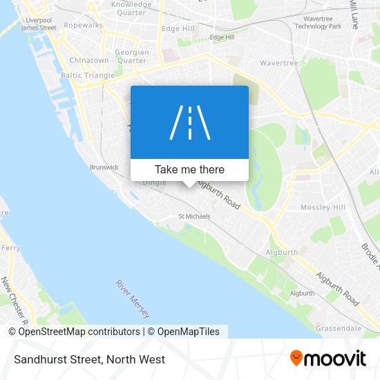Sandhurst Street map