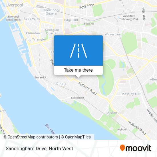 Sandringham Drive map