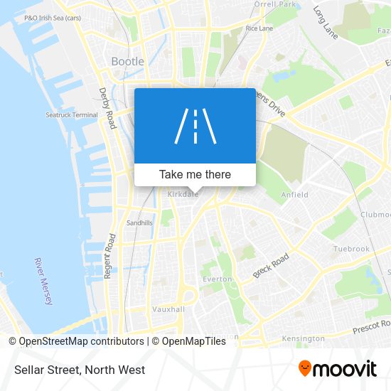Sellar Street map