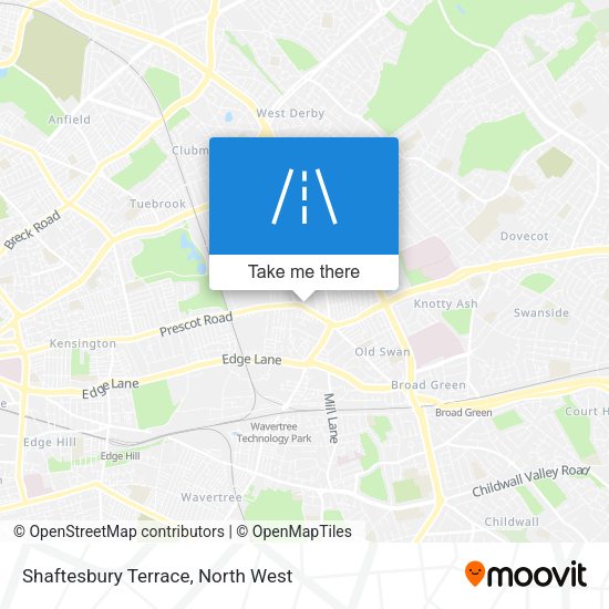 Shaftesbury Terrace map