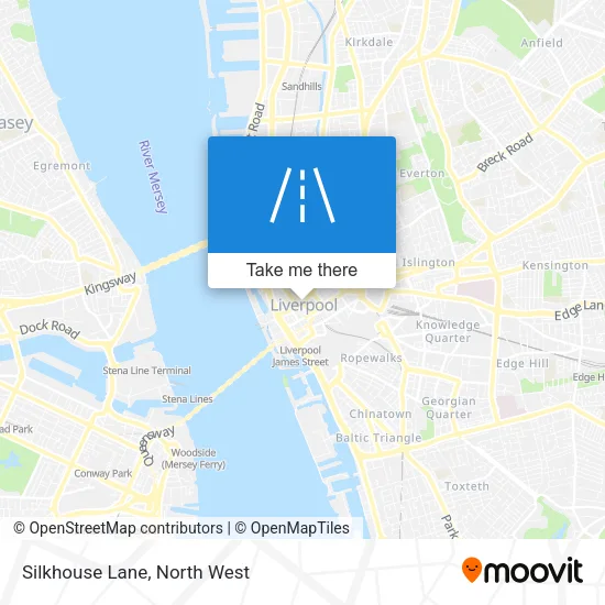 Silkhouse Lane map