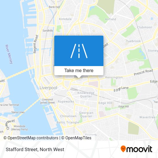Stafford Street map