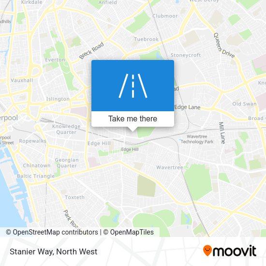 Stanier Way map