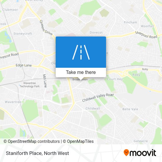 Staniforth Place map