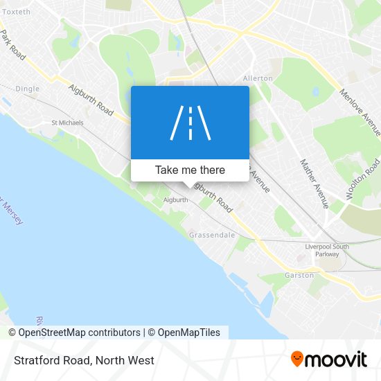 Stratford Road map
