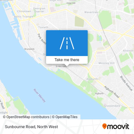 Sunbourne Road map