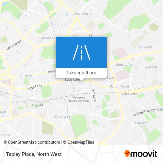 Tapley Place map