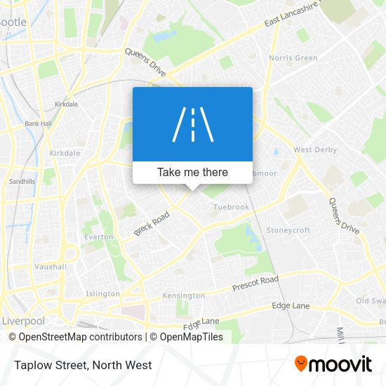 Taplow Street map