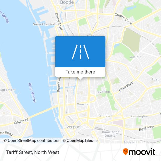 Tariff Street map