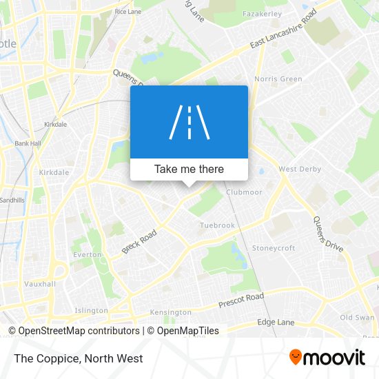 The Coppice map