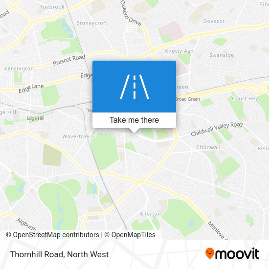 Thornhill Road map