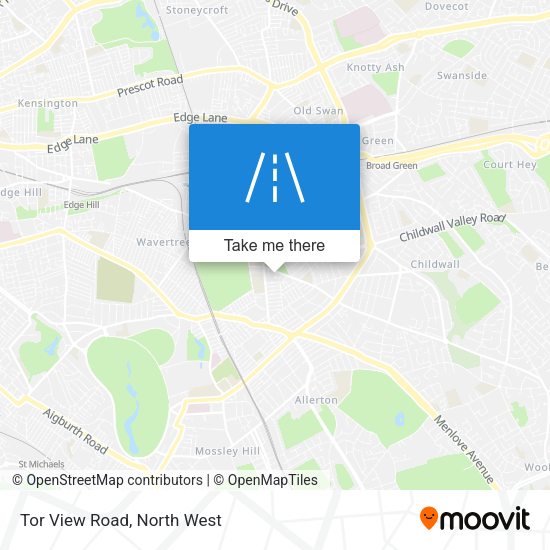 Tor View Road map
