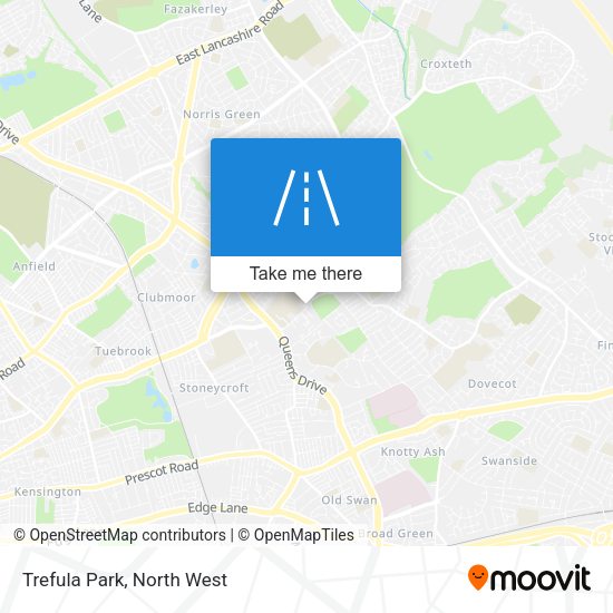 Trefula Park map