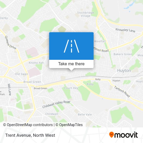 Trent Avenue map
