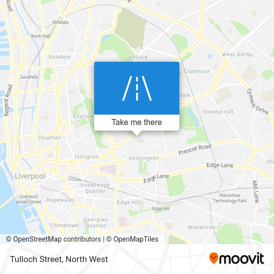 Tulloch Street map