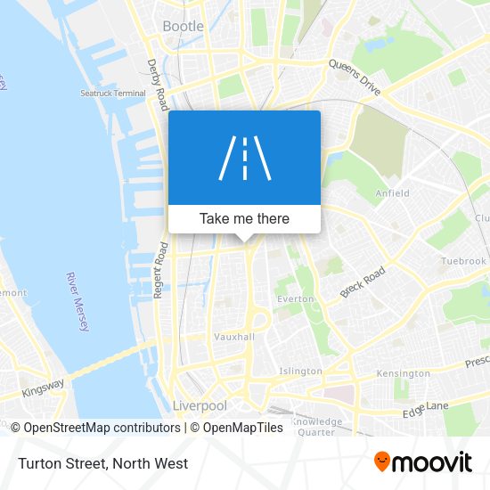 Turton Street map