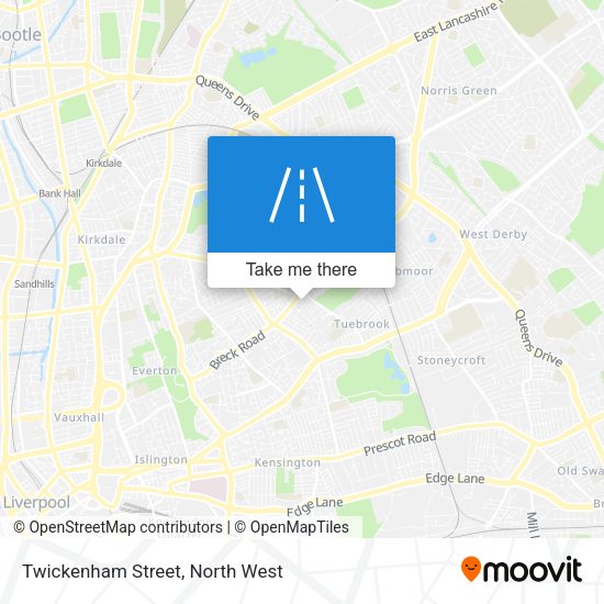 Twickenham Street map