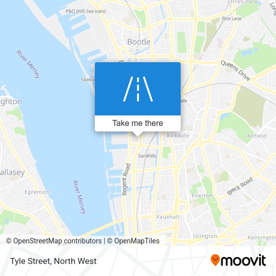 Tyle Street map