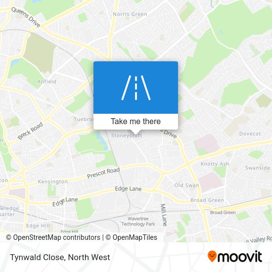 Tynwald Close map