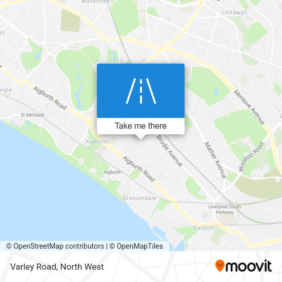 Varley Road map