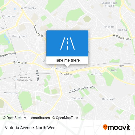 Victoria Avenue map